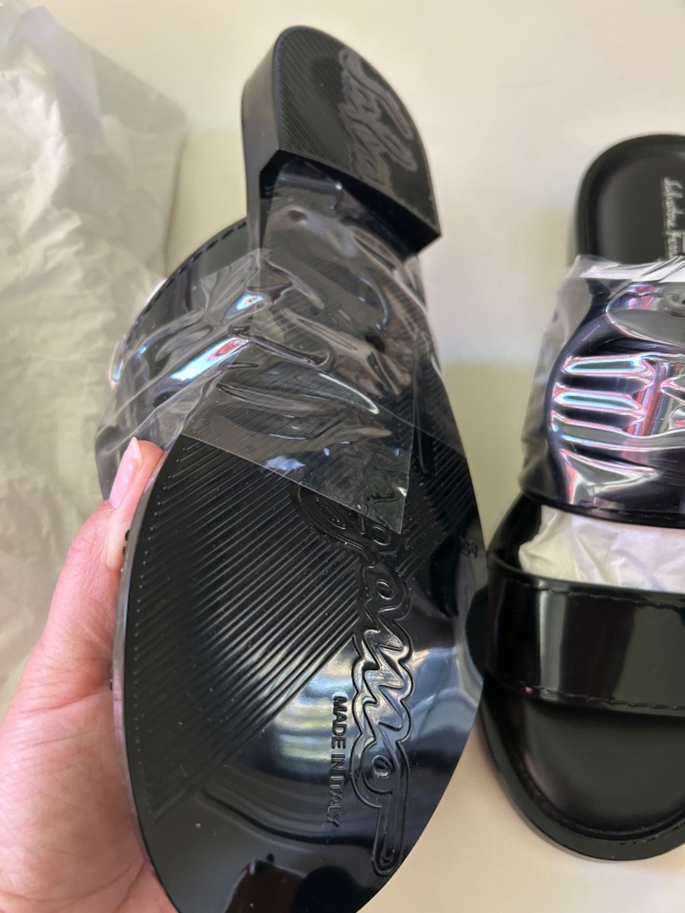Ferragamo jelly sandal(NWT) - Picture 2 of 5